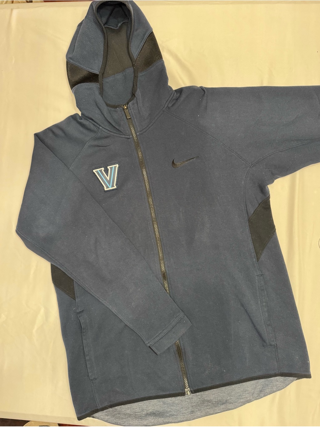 Villanova Nike Navy Hooded Full-Zip Jacket